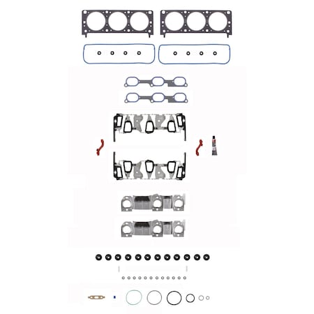 Fel-Pro 08-05 Chev/Pont Trk V6 7 (3.4L Ohv) Vin Head Set, Hs9071Pt3 HS9071PT3